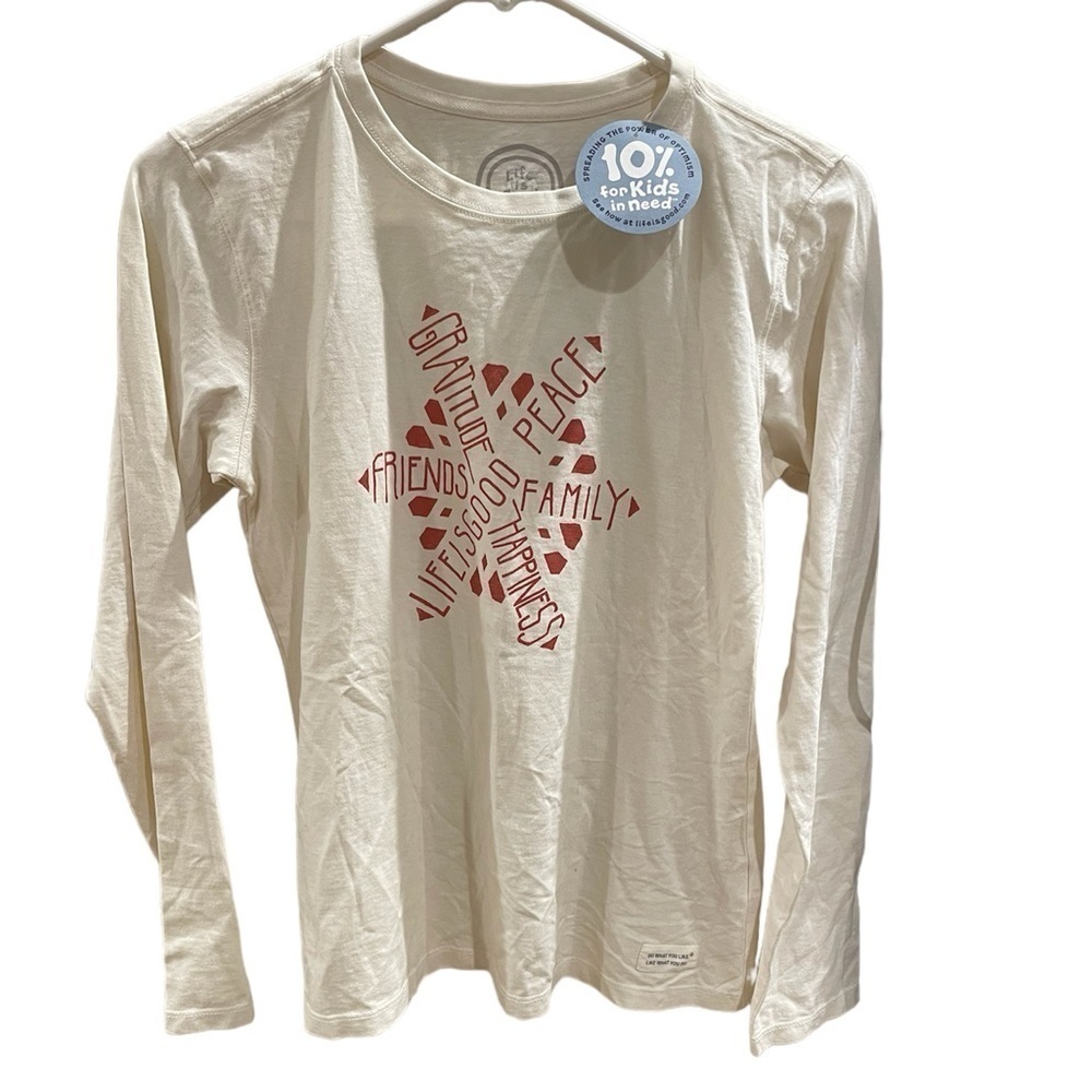 NWT- Life is Good Long Sleeve T-Shirt